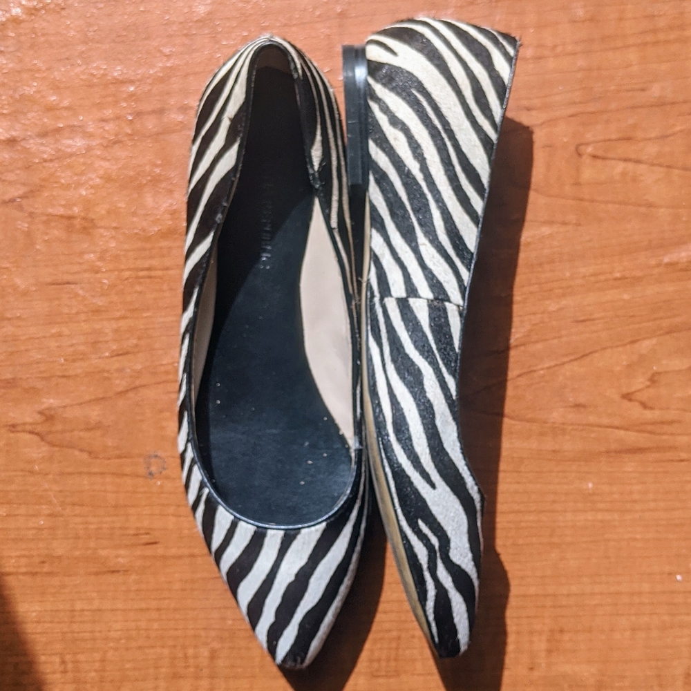 Banana Republic Zebra Flats